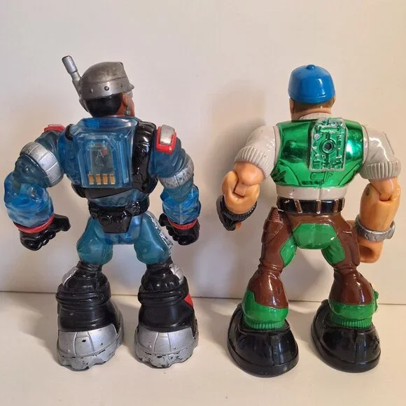 Rescue Heroes Figures Lot 1997-2004 Firefighter Police Wolf Trooper Bill Jake - Picture 5 of 10